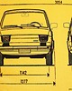 t-shirty męskie koszulka FIAT 126 MALUCH YELLOW tshirt 2