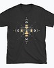 t-shirty męskie Koszulka - Święta geometria - Motyl z gwiezdnym ornamentem 1
