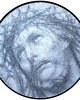 obrazy Jezus Chrystus  - Fotorealistyczny  unikalny Obraz z Nici String Art 60cm 3