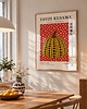 plakaty PLAKAT japoński, Yayoi Kusama retro  Poster,  dynia w kropki 2