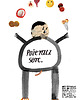 plakaty Plakat POŻERACZ SERC grafika lody erotyczna ilustracja 1