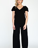 topy damskie Top Puff  Black 1