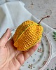 zabawki - inne Szydełkowa karambola (star fruit) 2