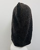 czapki damskie Balaclava kominiarka kaptur czapka 100% alpaka ręczna robota antracyt 4