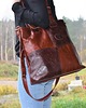 torby na ramię Schopper bag brązowa- Promocja! 1