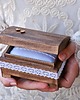 dodatki ślubne Kuferek ślubny na obrączki - PERSONALIZACJA 2