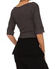 bluzki - inne Bluzka grafitowo-czarna YY500128_RAL7043-9005 2