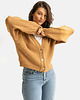 kardigany damskie Kardigan Wool Me Tender Kamel 100% Wełna Merino 3