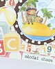 kartki scrapbooking Kartka dziecięca kolekcja Kolorowe Dzieciństwo 2 2