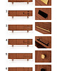 komody i szafki Komoda sideboard T-S03 drzwi przesuwne oraz 3 szuflady 1