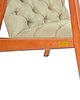 fotele Fotel CAPH CHESTERFIELD - pikowany, drewniana rama 5