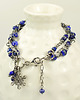bransoletki z kamieni naturalnych Lapis lazuli w srebrze - bransoletka 3