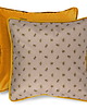 poduszki z grafiką Zestaw poduszek beżowo-żółty bees 1