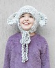 czapki dziecięce Czapka handmade - baranek 1