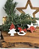 ozdoby choinkowe Zawieszki choinkowe  ceramiczne ozdoby świąteczne 3 el. 1