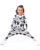 bluzy dla chłopców Bluza Chłopiec DR.CROW Logo Biała 2
