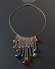 kolie Na kolorowo. Oryginalna kaskada w modnym stylu BOHO ciekawy prezent handmade 6