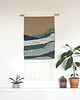 Ozdoby na ścianę Ręcznie tkany kilim - wełniana makatka - DIUNY 5