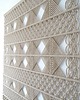 Ozdoby na ścianę Duża dekoracja ścienna geometryczna nowoczesna makrama gobelin WALLART 01 3