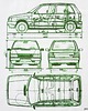 t-shirty męskie koszulka FIAT UNO tshirt 1