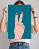 plakaty Peace & Love - Plakat Fine Art 6