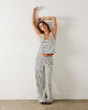 topy damskie Top frotte w paski 1