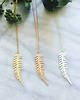 wisiory  Gold Fern leaf / liść paproci 1