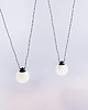 lampy wiszące Lampa nowoczesna wisząca GLASS HANGMAN 2 podwieszana mleczne klosze kulki 3