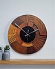 zegary Zegar ścienny z Drewna -  Cichy Mechanizm 2