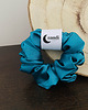 gumki do włosów Satynowa gumka do włosów scrunchie Szmaragd RÓŻNE MODELE 2