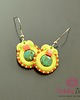 kolczyki soutache Kolorowe kolczyki sutasz - Lilly1 5