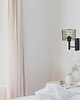 kinkiety Lampka ścienna z drucianym kloszem PEREA  LOFT 2