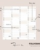 kalendarze i plannery Planer szkolny 2026/2027 ścienny - Święta, Niedz. Handlowe 70x100 2