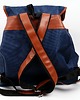 plecaki Plecak Nuff - navy & brown 4