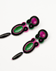 kolczyki soutache Kolorowe kolczyki sutasz długie 2