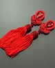 kolczyki chwosty Kolczyki chwosty sutasz Red Tassels 2