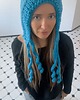 czapki damskie BONBON balaclava x bonnet perfect blue 1