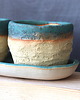 doniczki Podwójna, mała doniczka ceramiczna 1