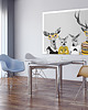 obrazy OBRAZ NA PŁÓTNIE -  120x80cm JELENIE W UBRANIACH 2