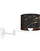 kinkiety Kinkiet w stylu glamour BRAGE MARMUR 5