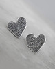 kolczyki srebrne Kolczyki Serca - srebro 1