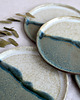 patery i talerze Zestaw 4 talerzy ceramicznych "Morze Norweskie" 2