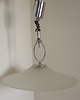 lampy wiszące Lampa wisząca Helestra Niemcy lata 70. Chrom i szkło matowe Vintage 3