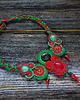 kolie Red Hot Chili- naszyjnik soutache 5