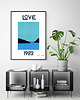 plakaty Yves Saint Laurent "Love Poster 1982" 2