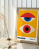 plakaty Plakat Nowoczesne geometrie Bauhaus Yellow eyes 7
