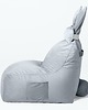pufa dla dziecka Pufa siedzisko Funny Bunny VELVET- Jasno Szara 2