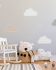 tapety i naklejki ścienne Szablon malarski wielokrotny /DOTTED CLOUD 1
