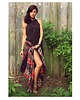 topy damskie Top boho   handmade czekoladowy brąz 1