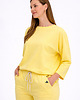 bluza bez kaptura damska Bluza ,,VERONA" Żółty 1